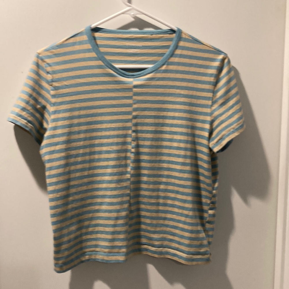 Everlane box cut cropped tshirt